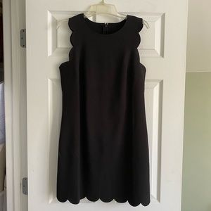 Never worn J.crew black shift dress